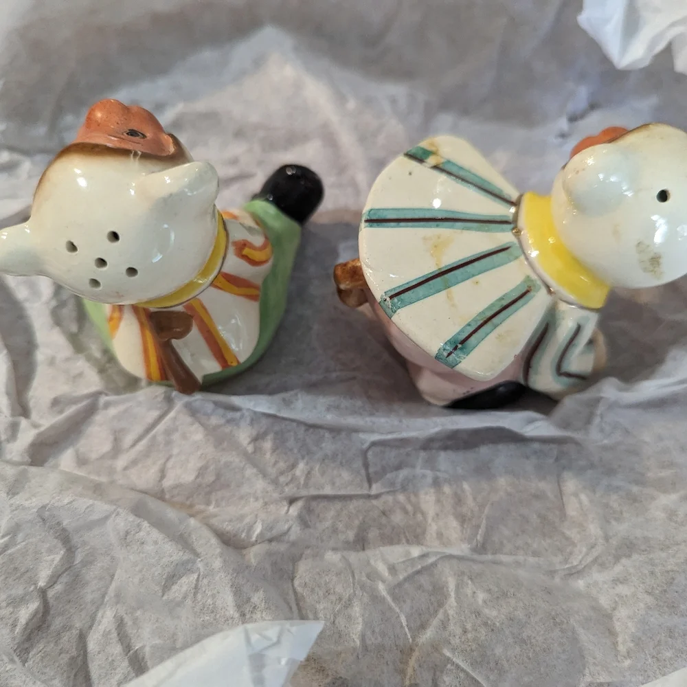 Vintage salt and pepper